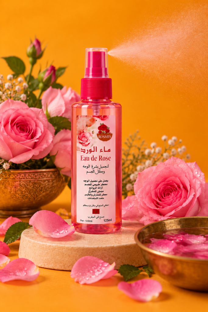 eau de rose 125 ,ml